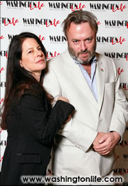 Carol Blue and Christopher Hitchens, Appeared in: WL 15TH ANNIVERSARY KICK-OFF SOIRE on September 2006