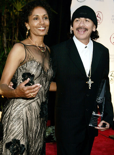 Deborah & Carlos Santana